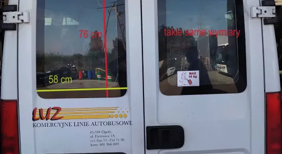 Iveco drzwi z szybami