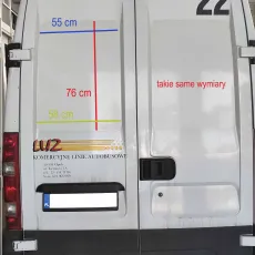 Iveco drzwi bez szyb