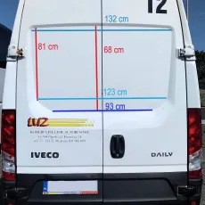 Iveco drzwi bez szyby